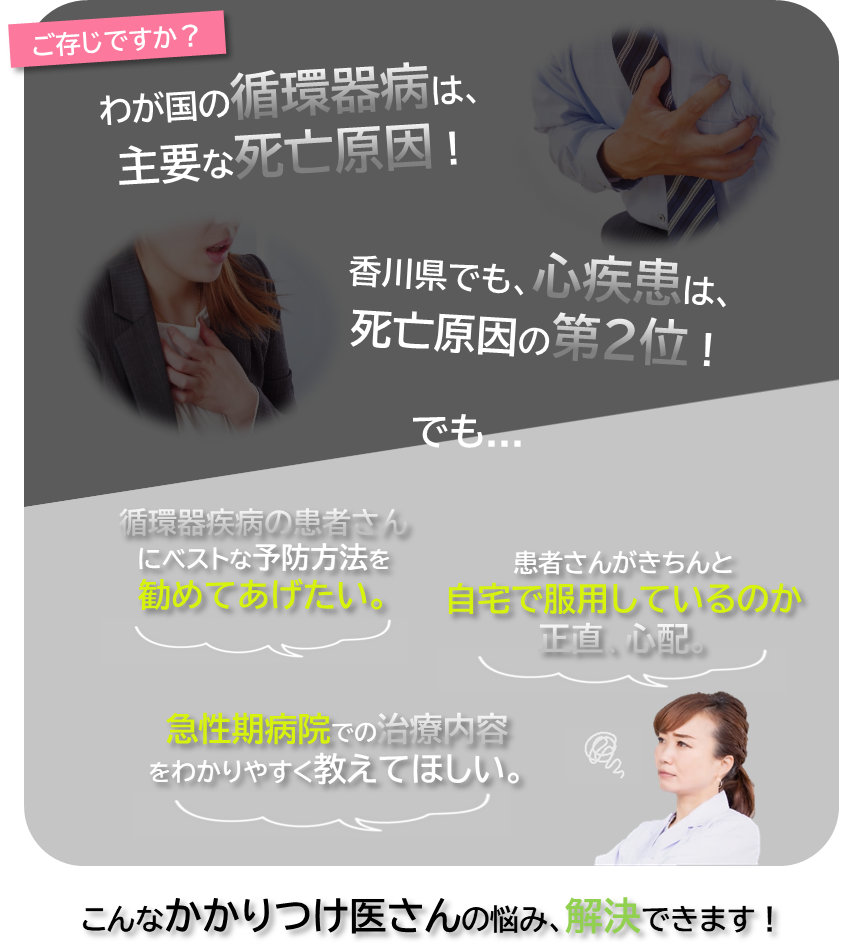 こんなかかりつけ医さんの悩み、解決できます！